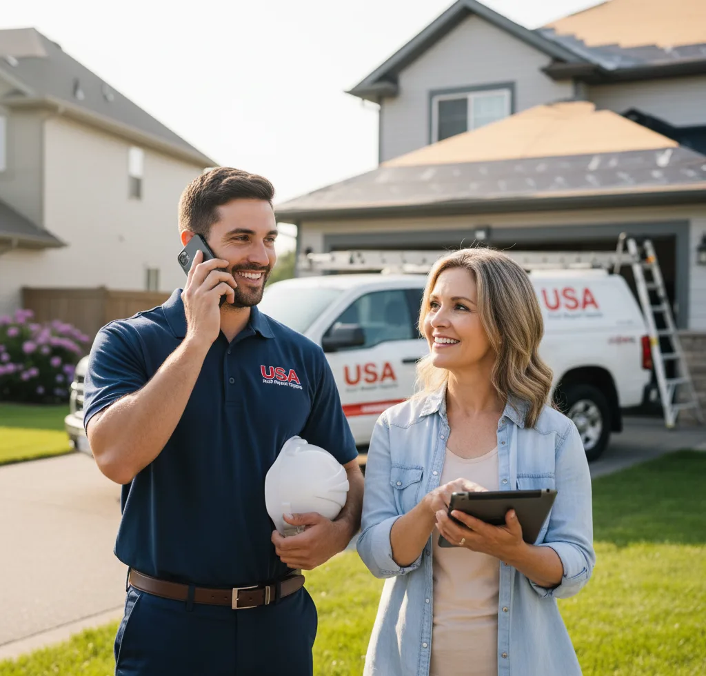 USA Roof Repair Experts customer support in Great Mills